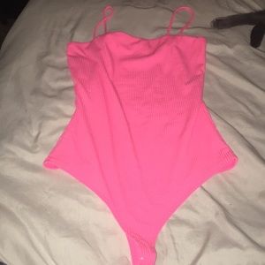 Better Be Hot Pink Bodysuit- Dolls Kill
